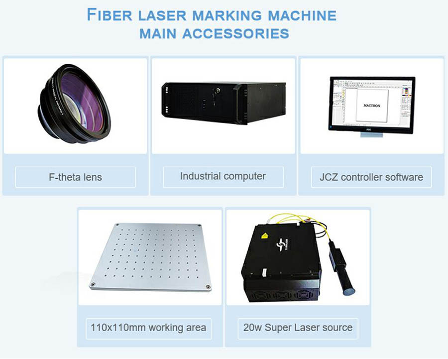 20W Fiber Laser Marker Components Details