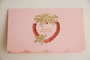 Wedding Invitation Card Engraved by Laser Engraving Machine System